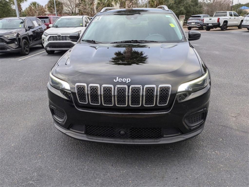 used 2021 Jeep Cherokee car, priced at $18,531