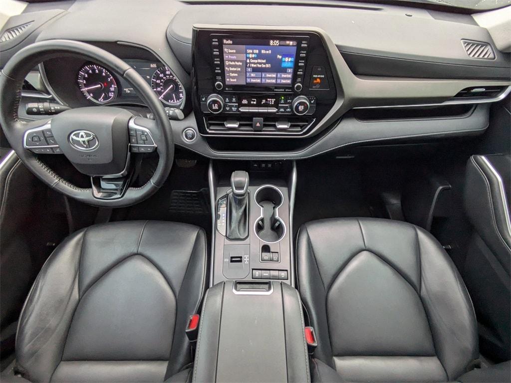 used 2021 Toyota Highlander car, priced at $29,431
