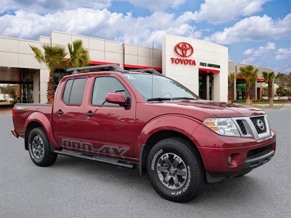 used 2021 Nissan Frontier car, priced at $27,402