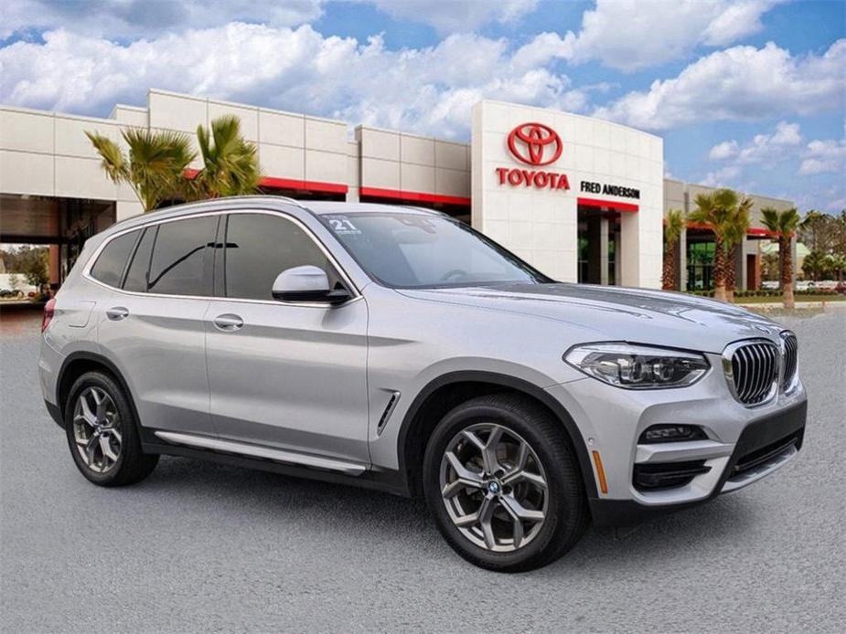 used 2021 BMW X3 car, priced at $32,831