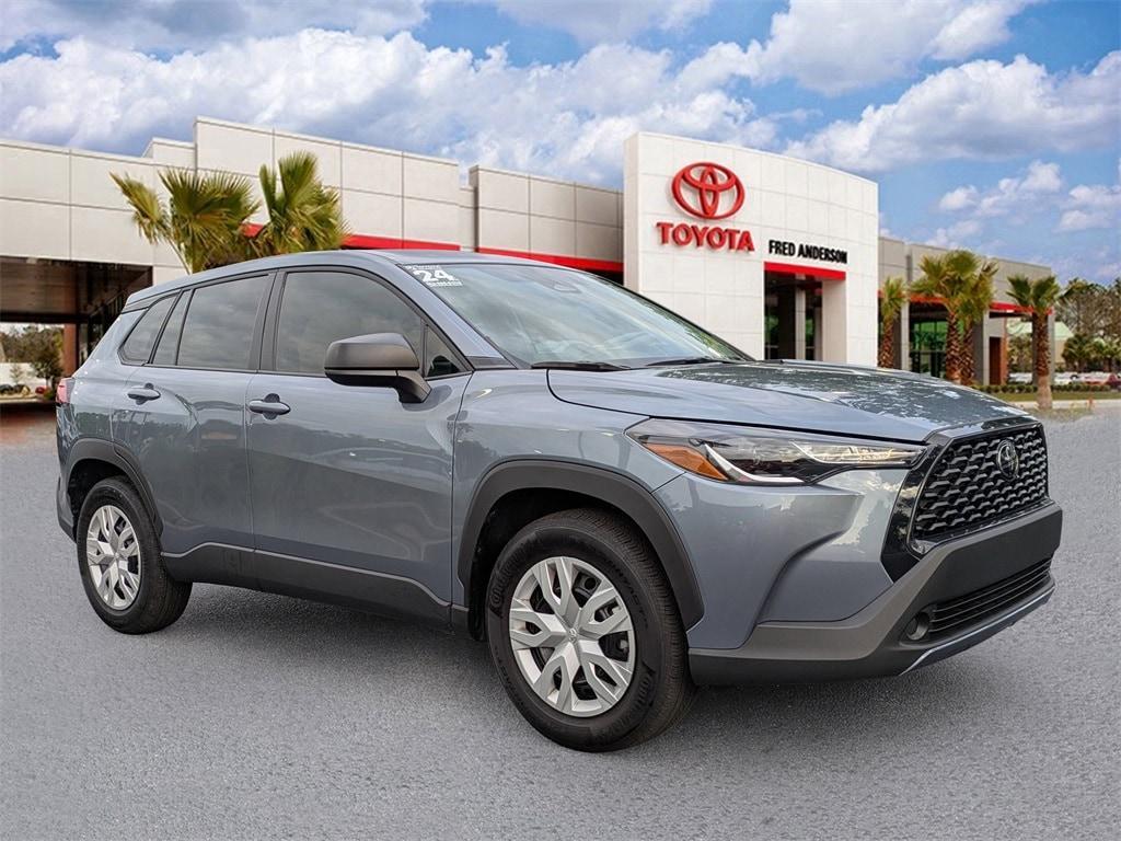 used 2024 Toyota Corolla Cross car, priced at $27,431