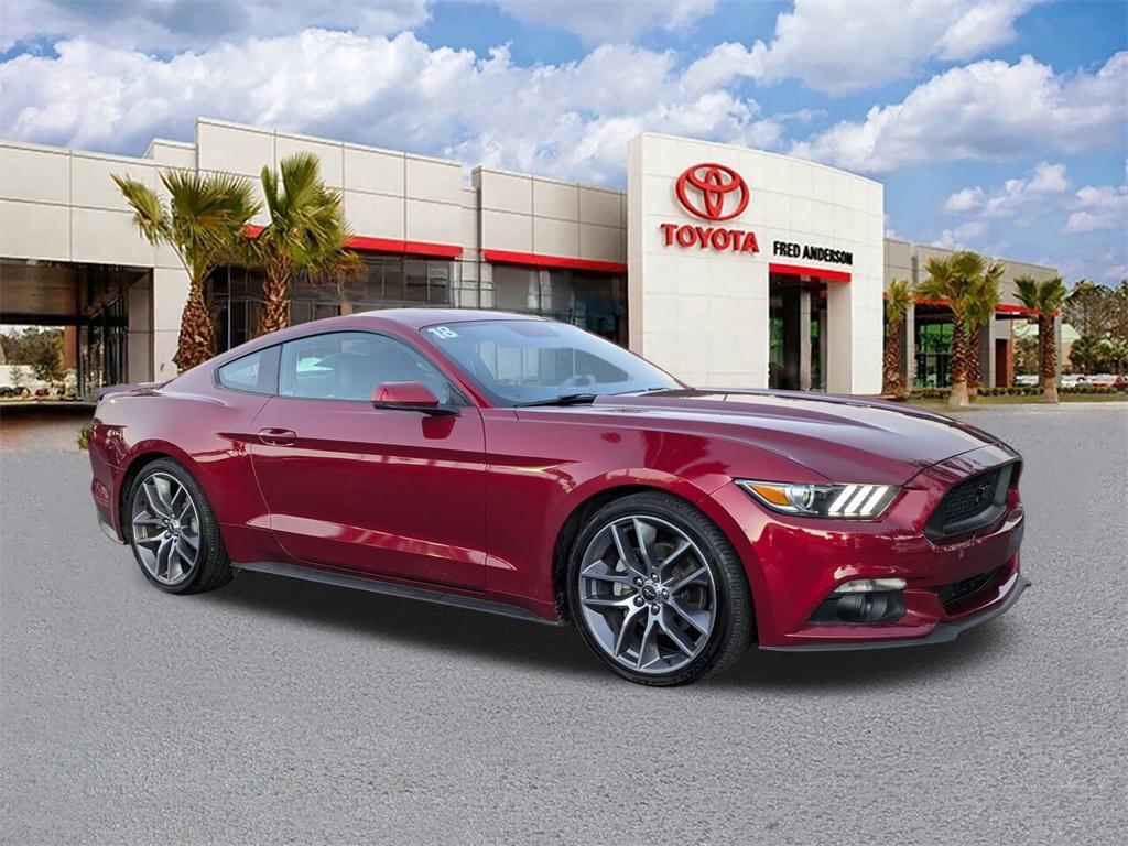 used 2017 Ford Mustang car, priced at $14,291