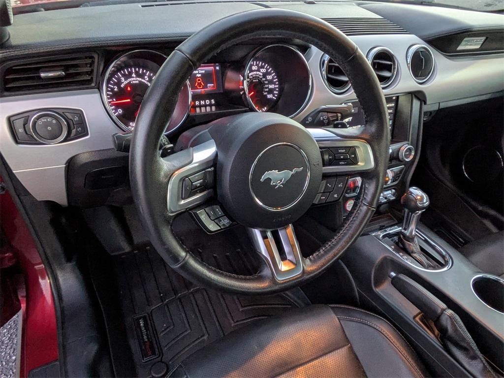 used 2017 Ford Mustang car, priced at $14,291