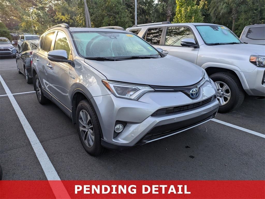 used 2018 Toyota RAV4 Hybrid car, priced at $20,031