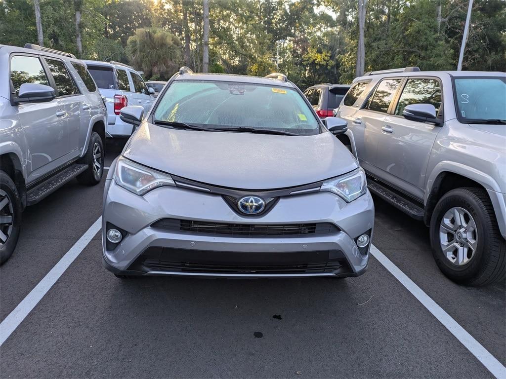 used 2018 Toyota RAV4 Hybrid car, priced at $20,031