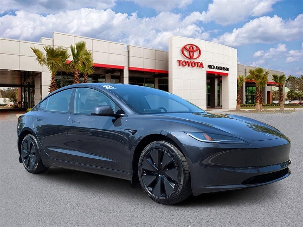 used 2024 Tesla Model 3 car, priced at $33,831