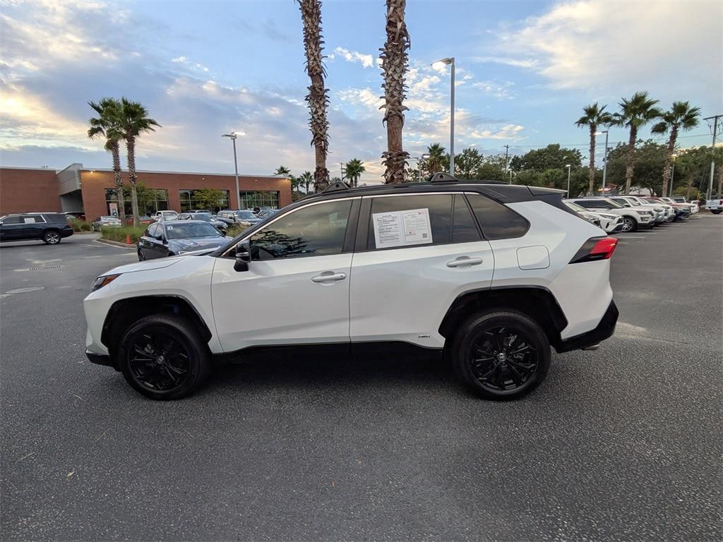 used 2023 Toyota RAV4 Hybrid car, priced at $33,531