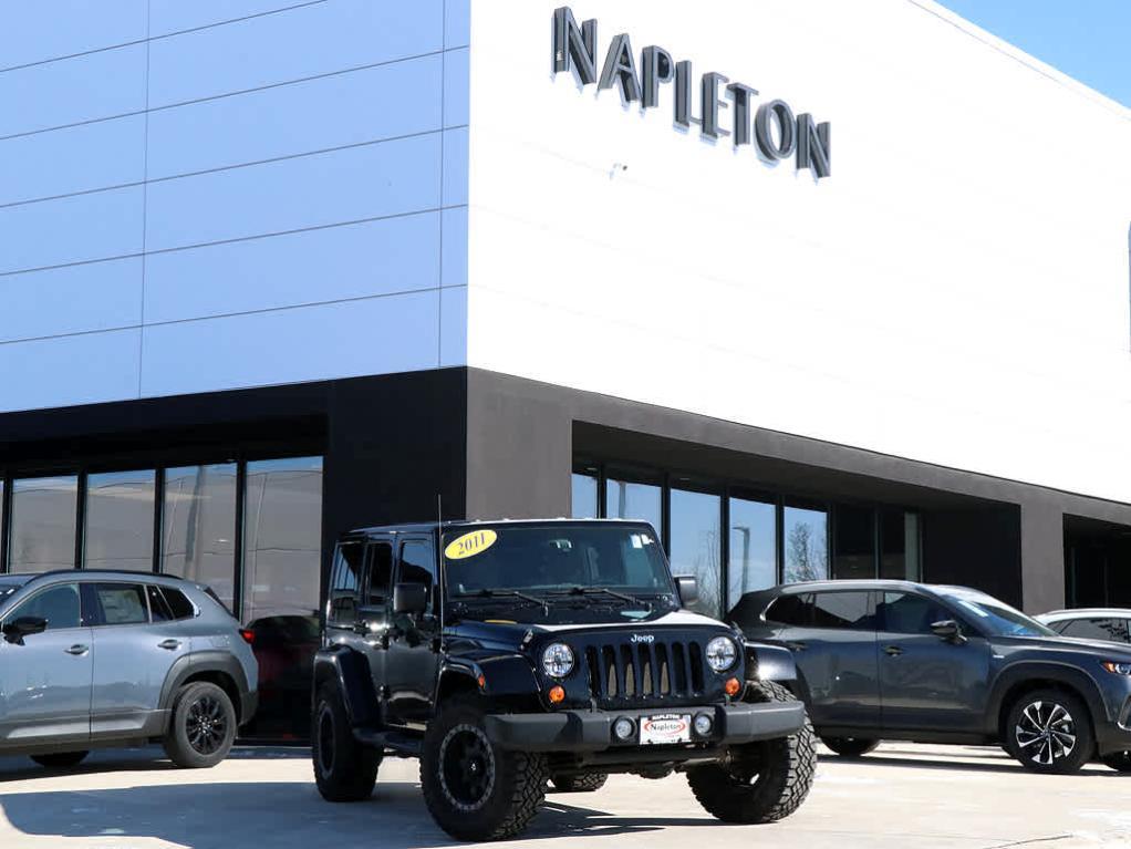 used 2011 Jeep Wrangler Unlimited car, priced at $13,487