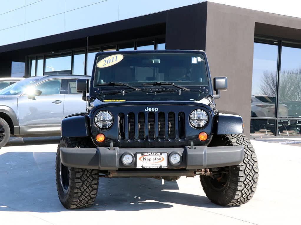 used 2011 Jeep Wrangler Unlimited car, priced at $13,487