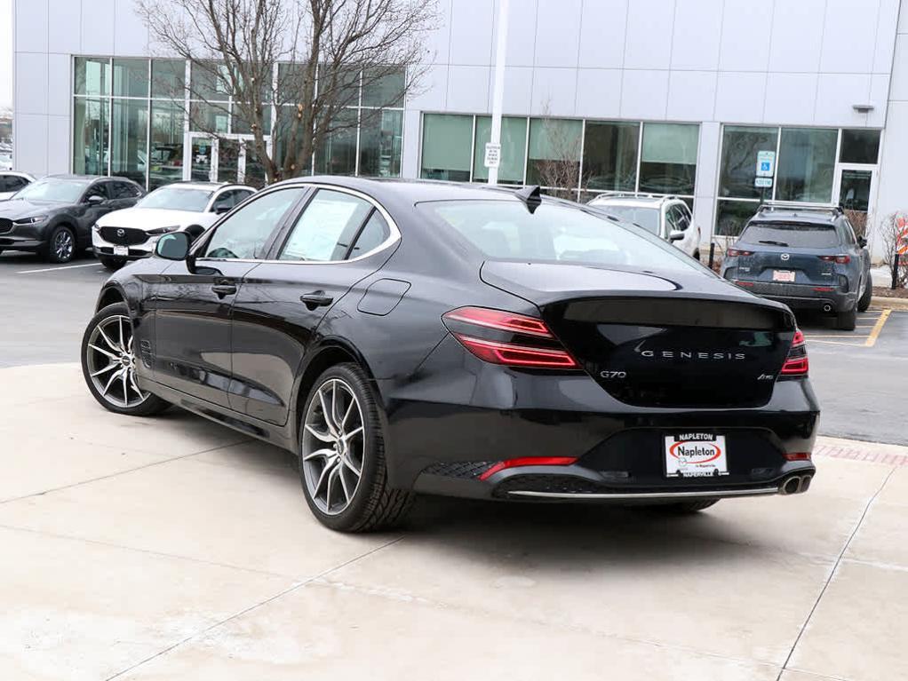 used 2023 Genesis G70 car, priced at $27,575