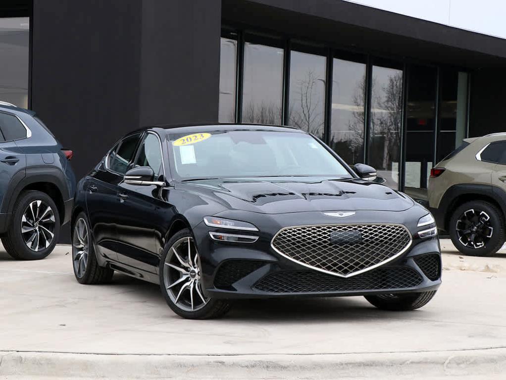 used 2023 Genesis G70 car, priced at $27,575