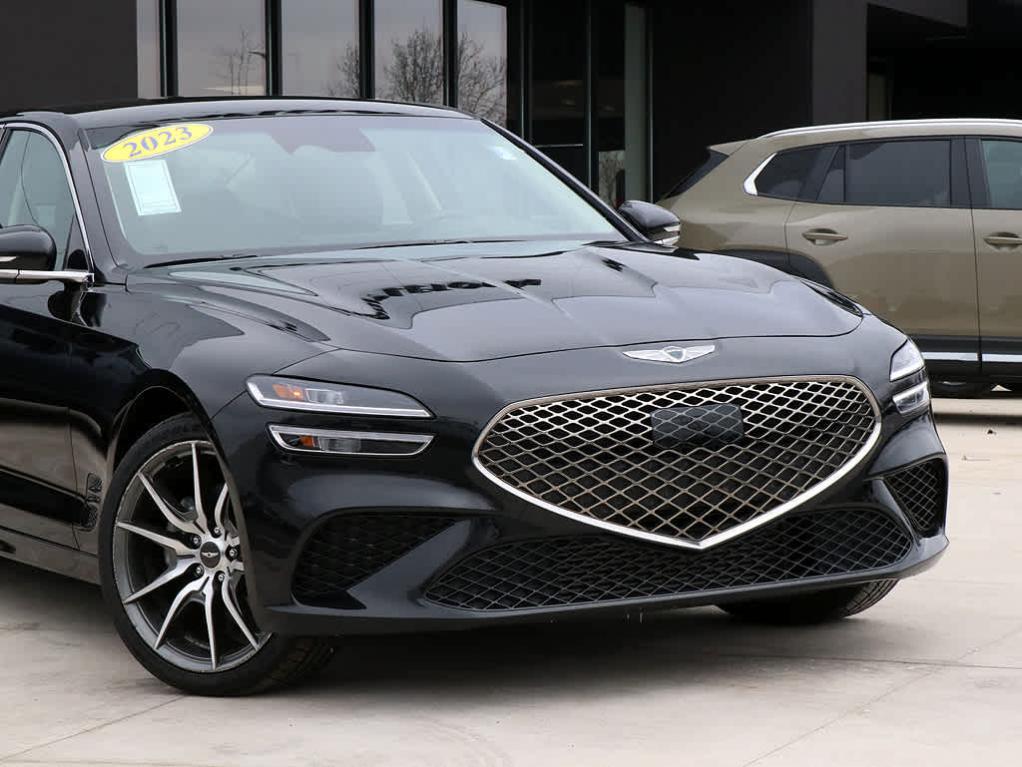 used 2023 Genesis G70 car, priced at $27,575