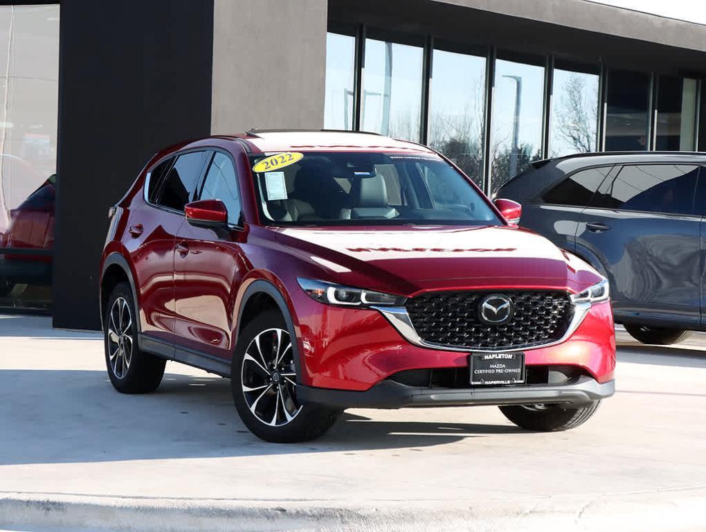 used 2022 Mazda CX-5 car, priced at $27,000