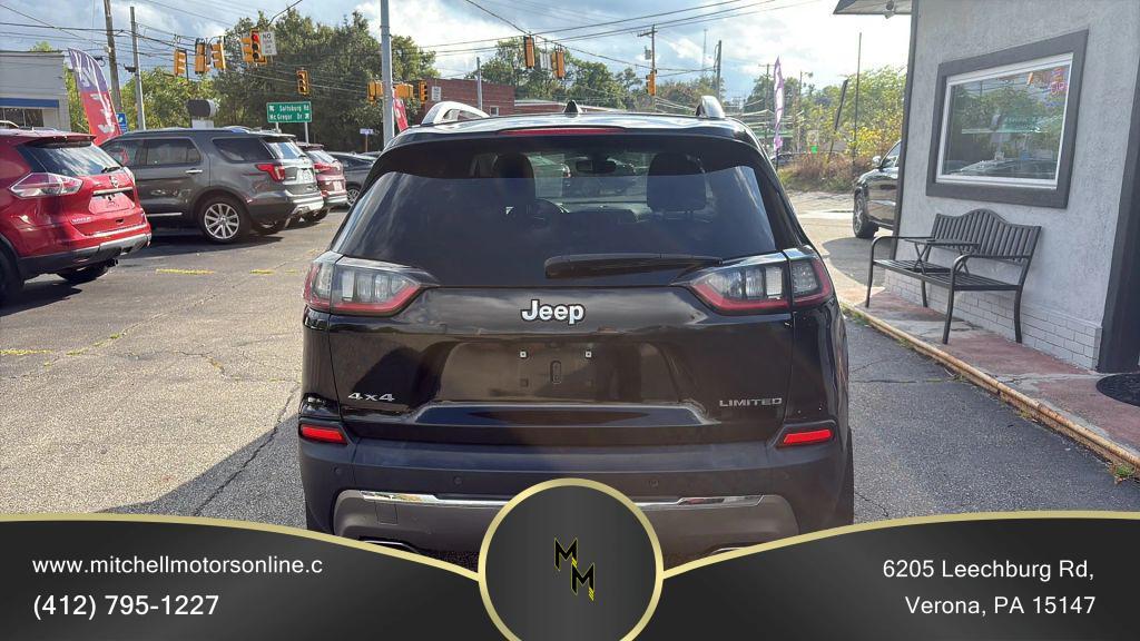 used 2019 Jeep Cherokee car, priced at $11,995