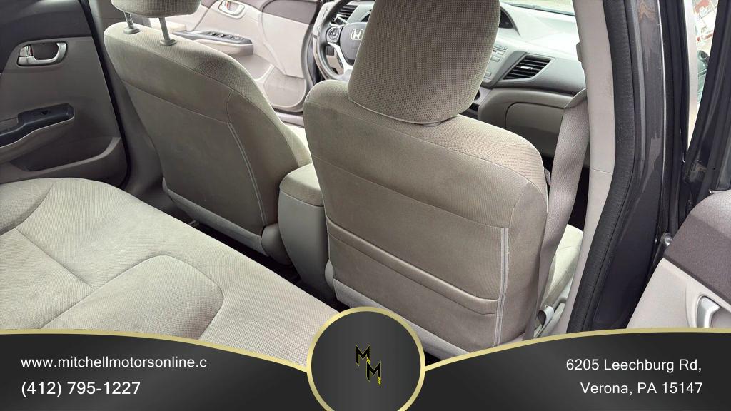 used 2012 Honda Civic car, priced at $6,995