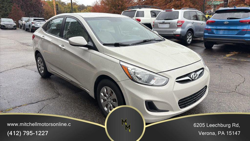 used 2016 Hyundai Accent car, priced at $5,495