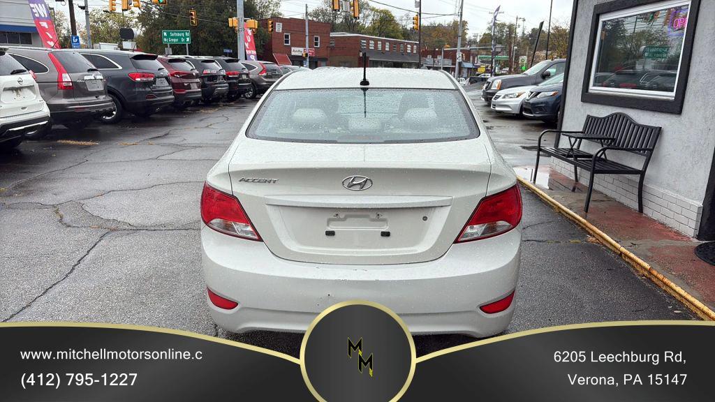 used 2016 Hyundai Accent car, priced at $5,495