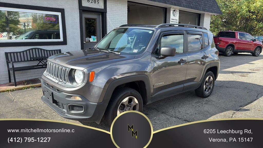 used 2017 Jeep Renegade car, priced at $6,995