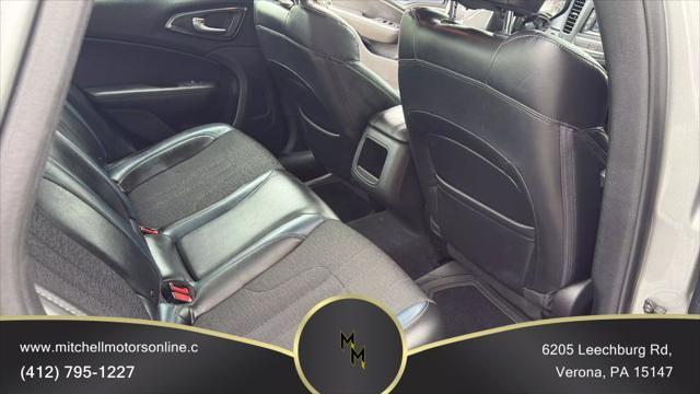 used 2015 Chrysler 200 car, priced at $6,995