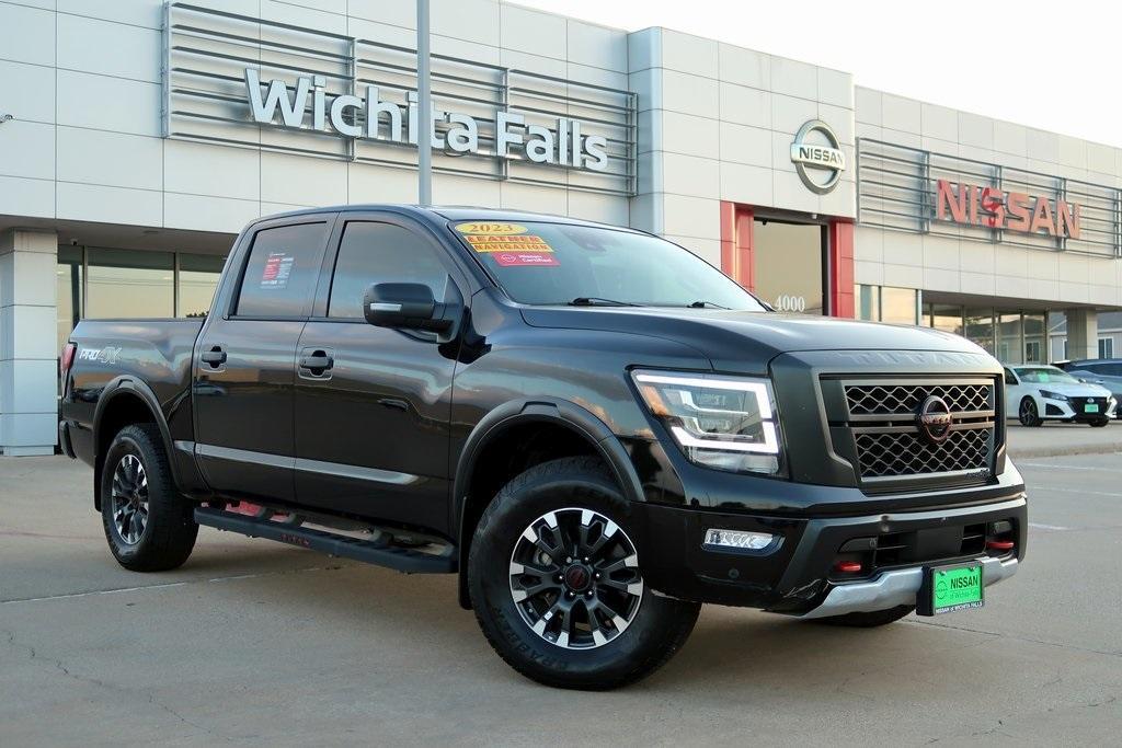 used 2023 Nissan Titan car, priced at $45,986