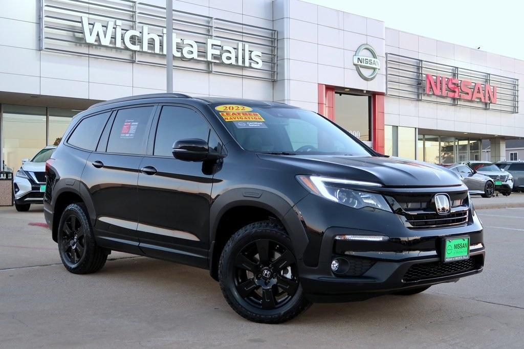 used 2022 Honda Pilot car, priced at $37,259