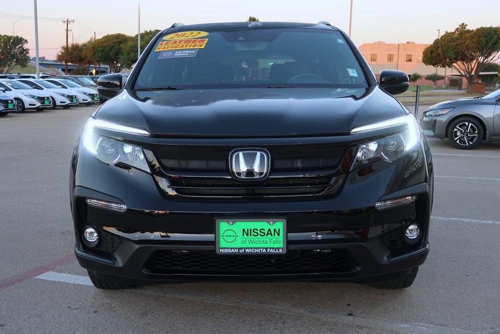 used 2022 Honda Pilot car, priced at $37,259