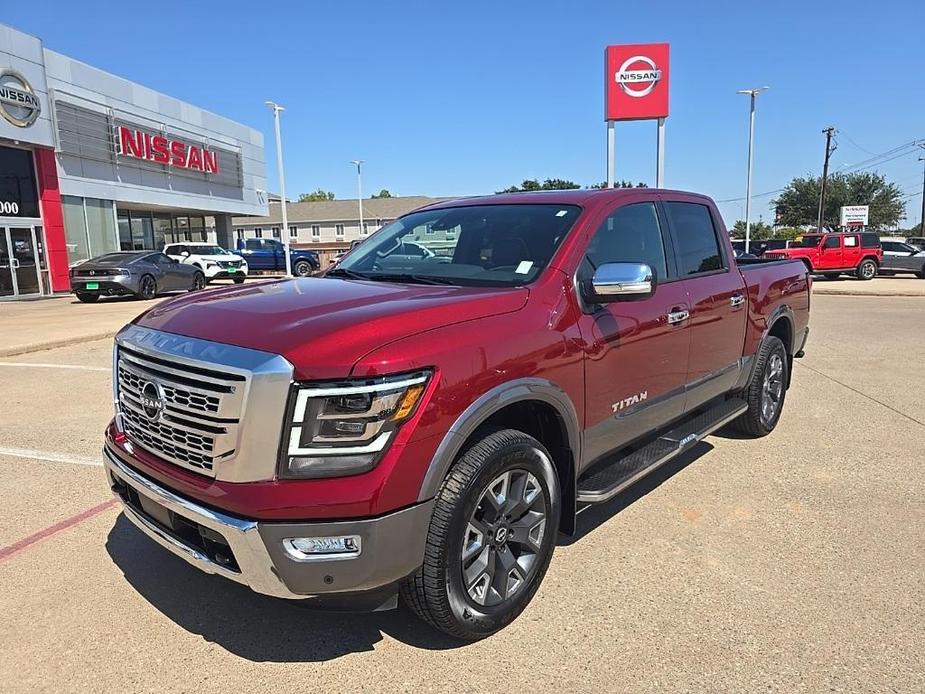 used 2024 Nissan Titan car, priced at $53,356