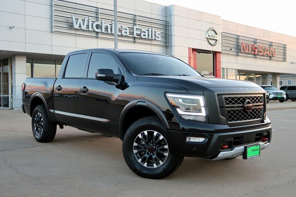 used 2024 Nissan Titan car, priced at $49,879