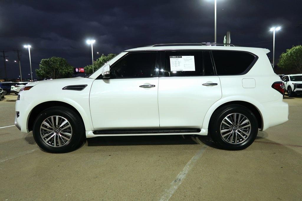 used 2022 Nissan Armada car, priced at $35,000