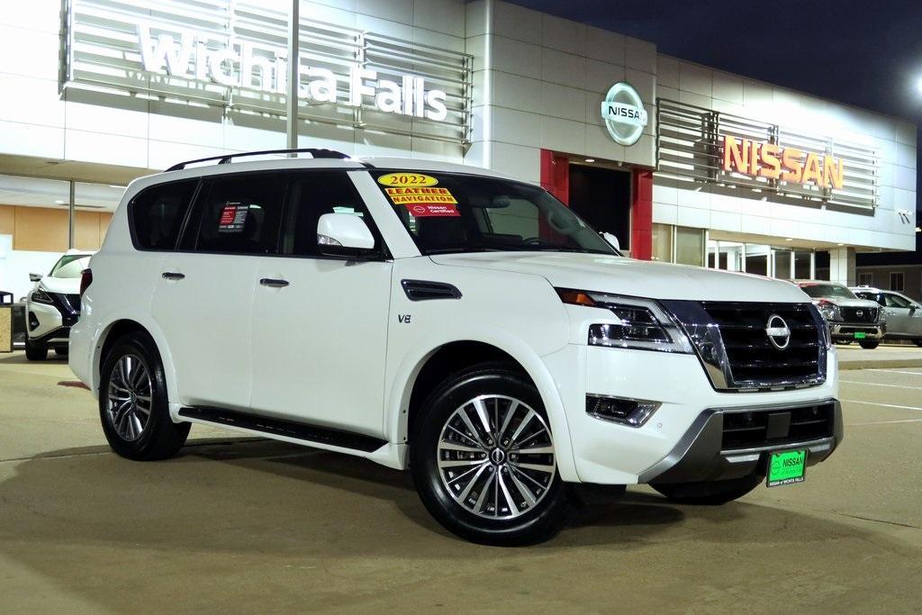 used 2022 Nissan Armada car, priced at $35,000