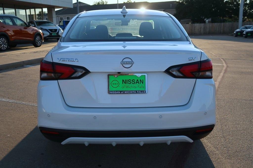 new 2024 Nissan Versa car, priced at $22,195