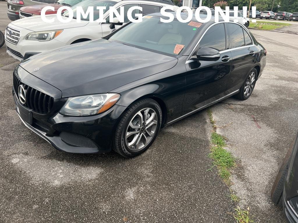 used 2018 Mercedes-Benz C-Class car, priced at $17,995