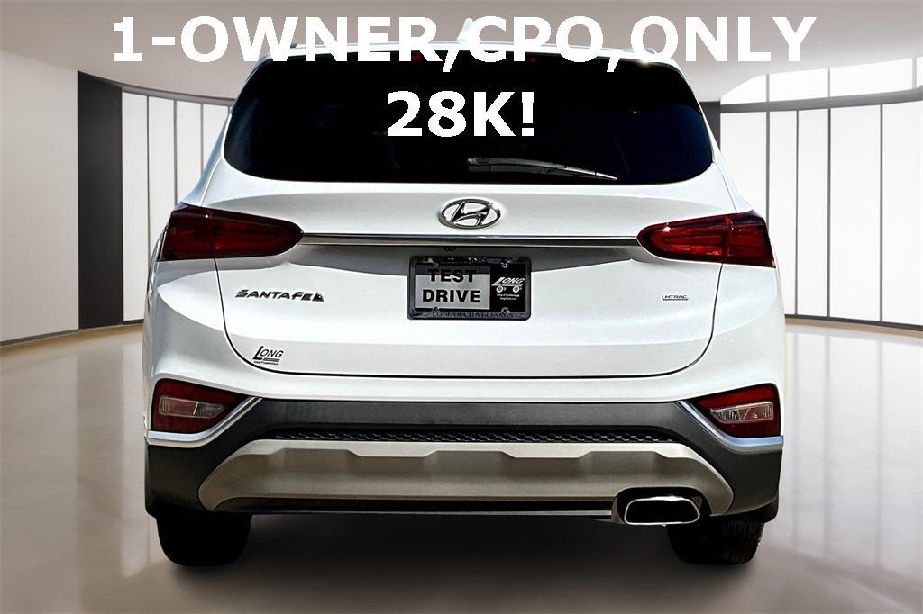used 2019 Hyundai Santa Fe car, priced at $21,995