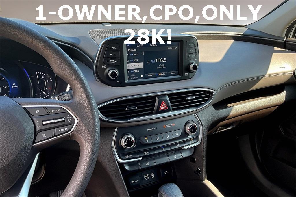used 2019 Hyundai Santa Fe car, priced at $21,995