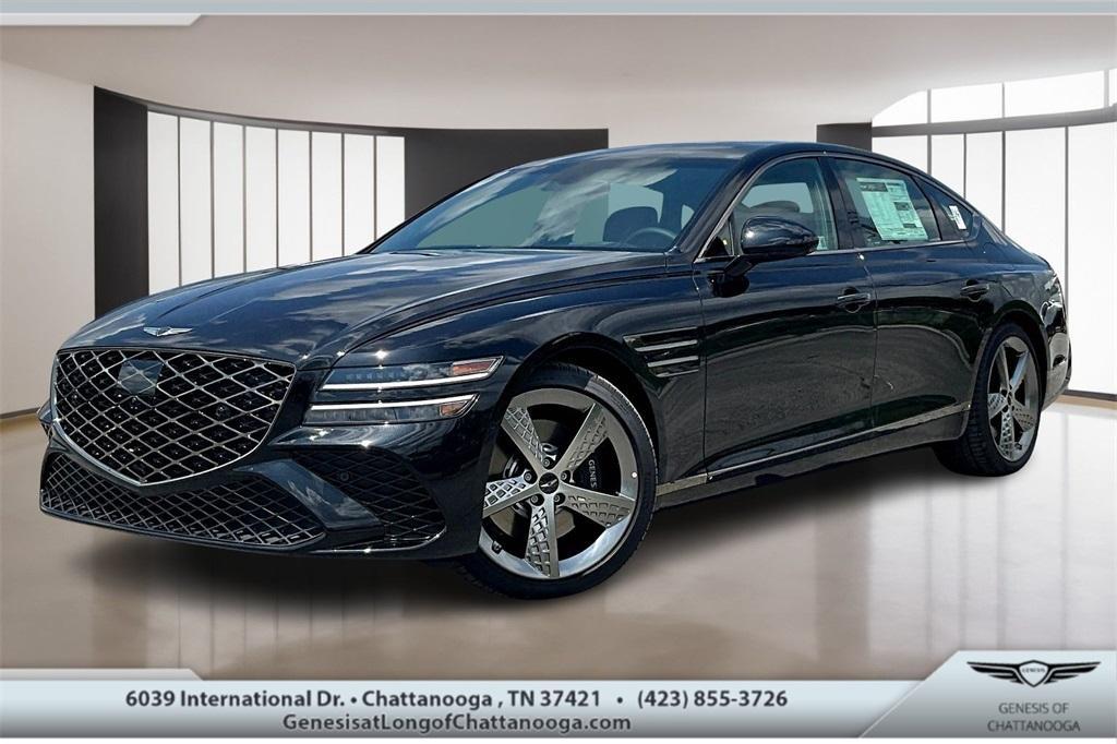 new 2025 Genesis G80 car, priced at $75,463