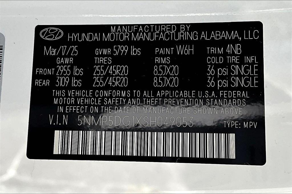 new 2025 Hyundai SANTA FE HEV car, priced at $52,515