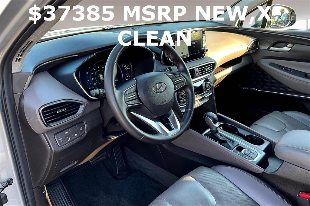 used 2020 Hyundai Santa Fe car, priced at $19,995