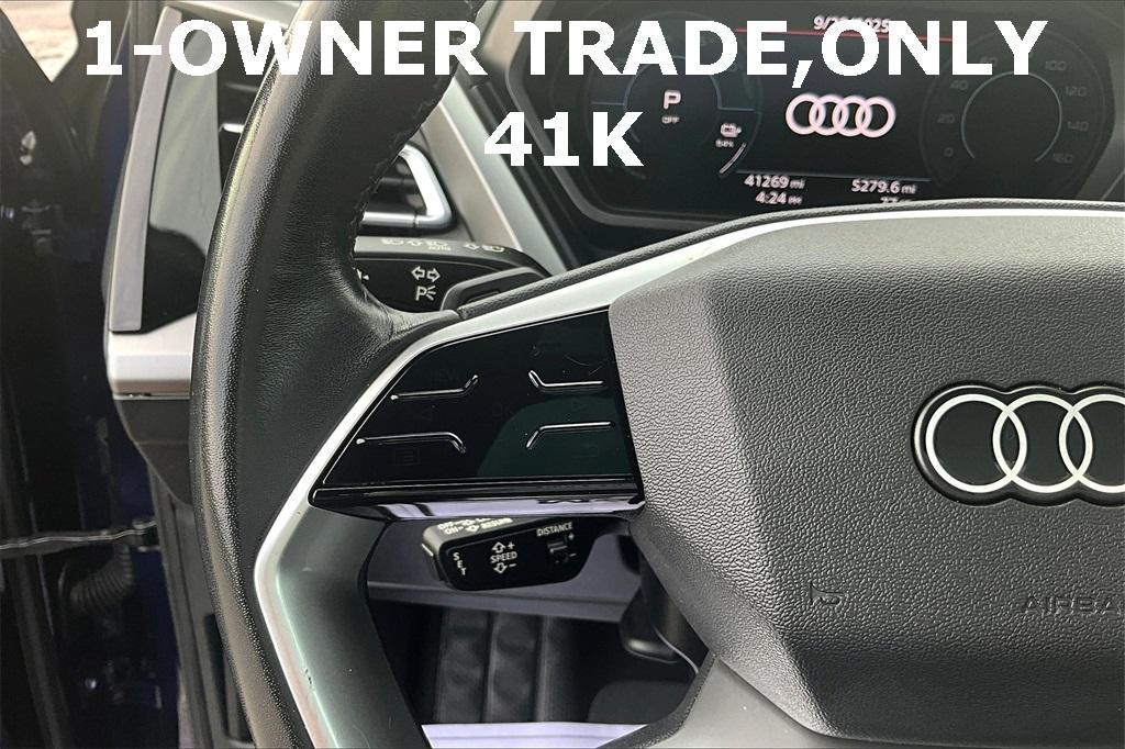 used 2022 Audi Q4 e-tron car, priced at $24,988