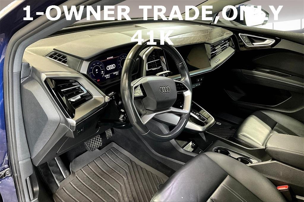 used 2022 Audi Q4 e-tron car, priced at $24,988