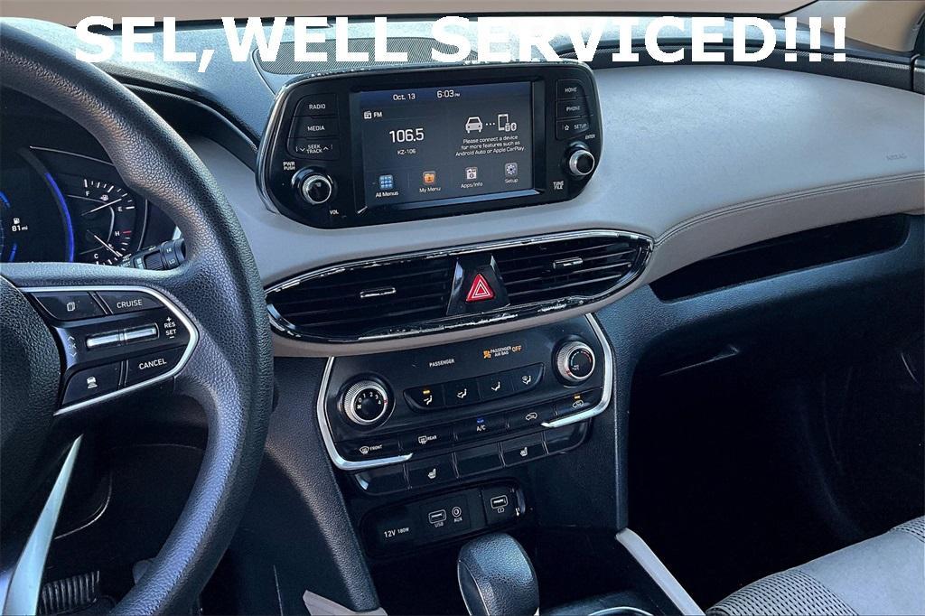 used 2020 Hyundai Santa Fe car, priced at $12,988