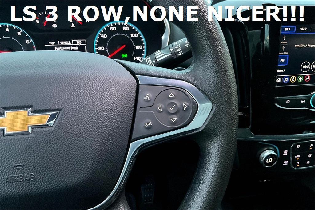 used 2021 Chevrolet Traverse car, priced at $22,988