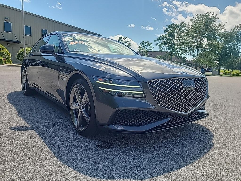 new 2023 Genesis G80 car, priced at $73,450