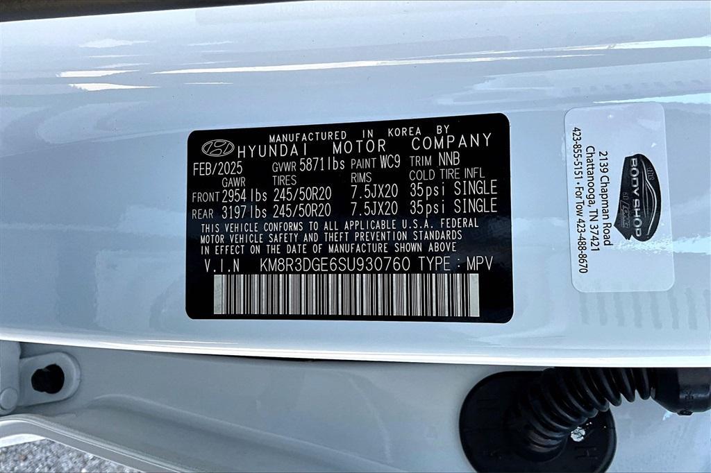 new 2025 Hyundai Palisade car, priced at $44,594