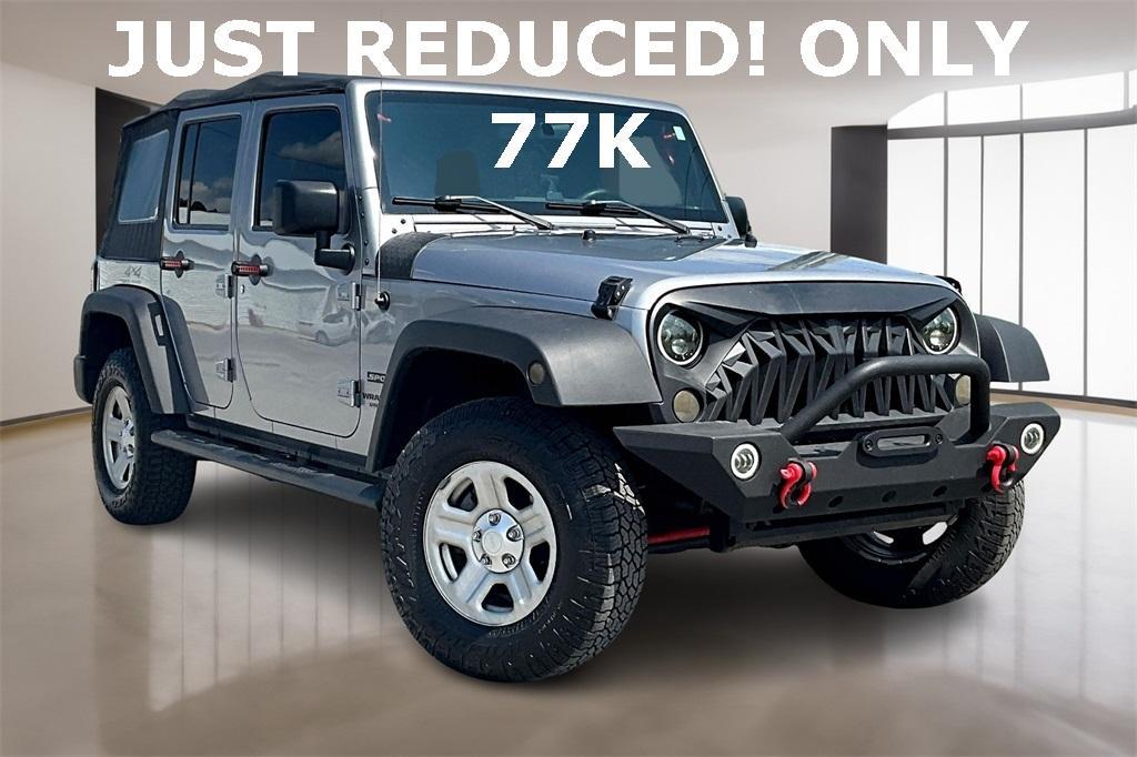 used 2017 Jeep Wrangler Unlimited car, priced at $18,995