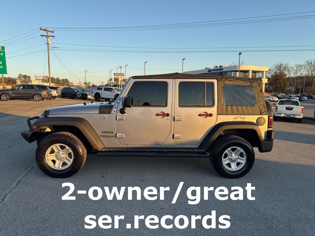 used 2017 Jeep Wrangler Unlimited car, priced at $18,900