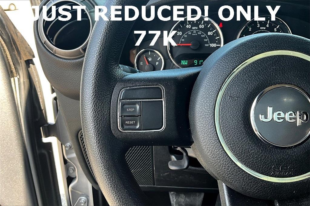 used 2017 Jeep Wrangler Unlimited car, priced at $18,995