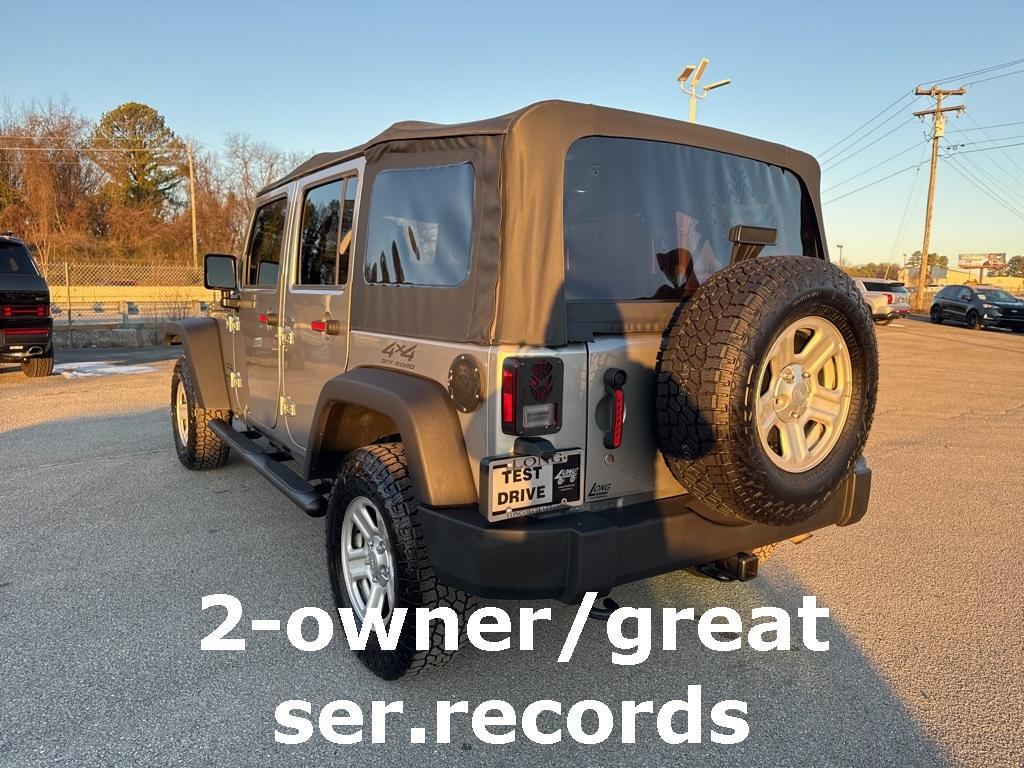 used 2017 Jeep Wrangler Unlimited car, priced at $18,900