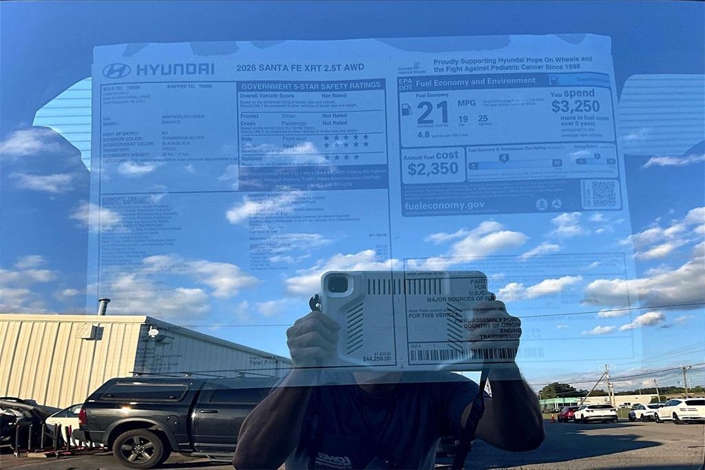 new 2026 Hyundai Santa Fe car, priced at $38,410