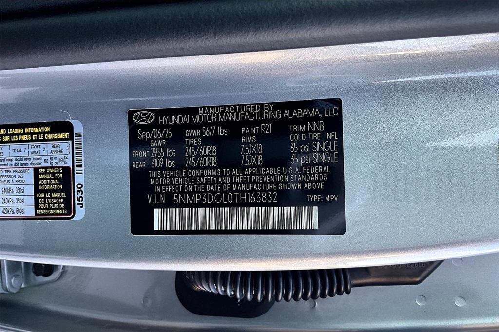 new 2026 Hyundai Santa Fe car, priced at $38,410