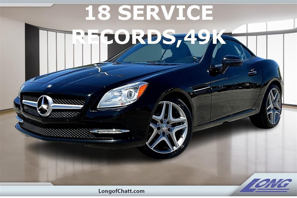 used 2015 Mercedes-Benz SLK-Class car, priced at $17,988